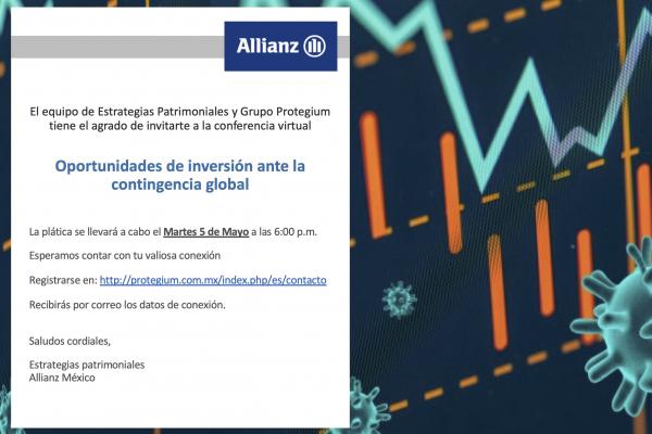 Oportunidades de Inversión ante la Contingencia Global